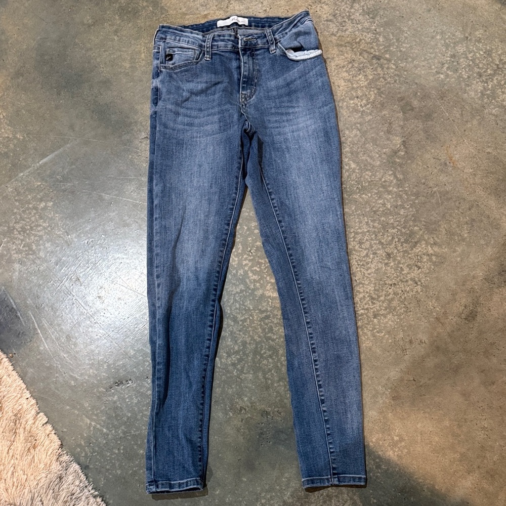 KanCan Women's Skinny Jeans in Blue